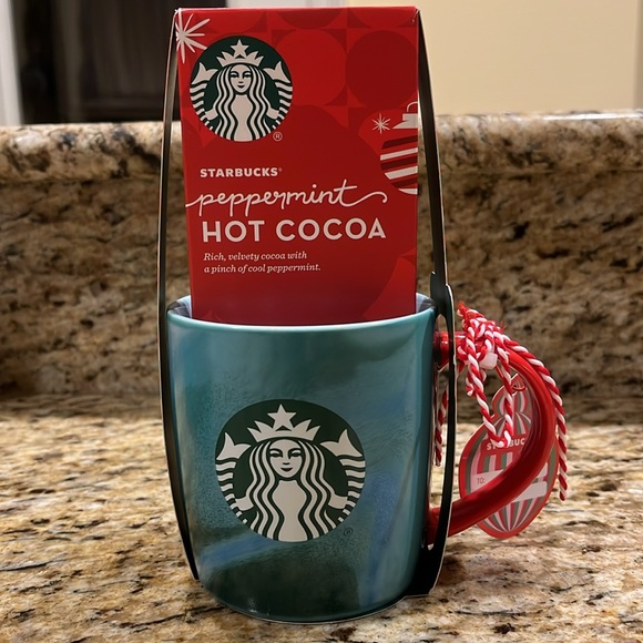 Starbucks Coffee Mug, Tumbler, Cold Brew, Shortbread Cookie Peppermint Cocoa Set - Picture 3 of 11